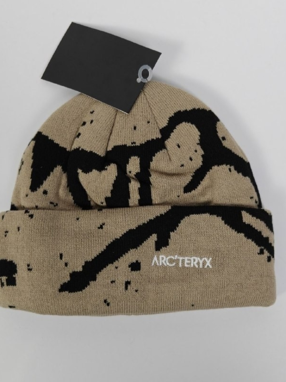 Arc'teryx Brown & Black Logo Beanie